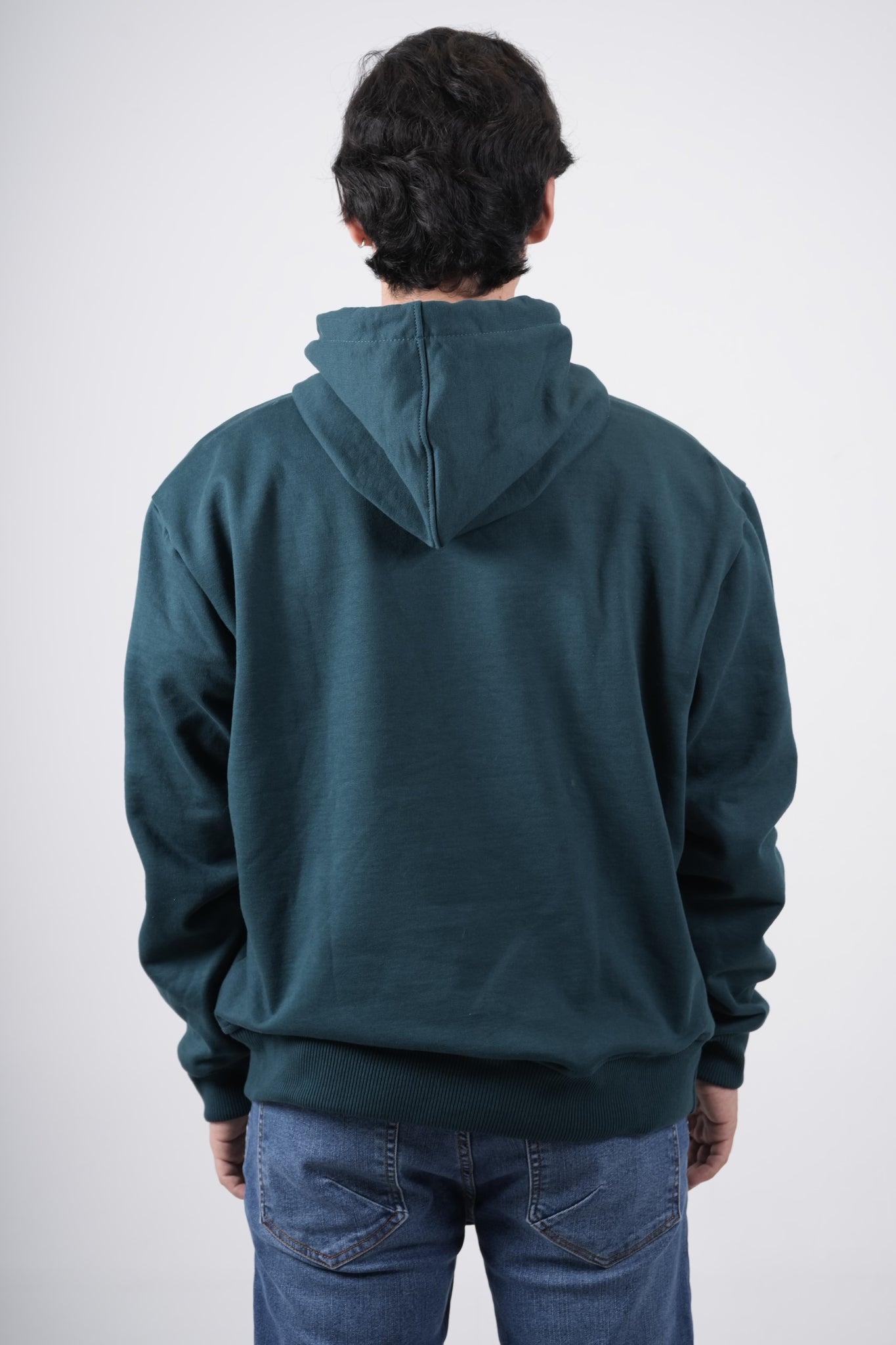 Buzo verde oscuro con capota Edición Esencial