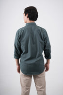 Camisa verde para hombre