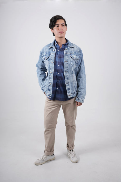 Chaqueta clásica en denim edición Esencial