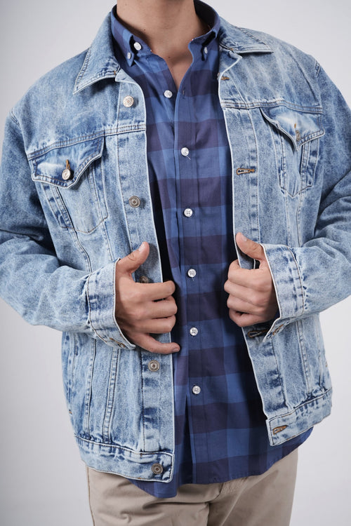 Chaqueta clásica en denim edición Esencial