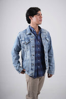 Chaqueta clásica en denim edición Esencial