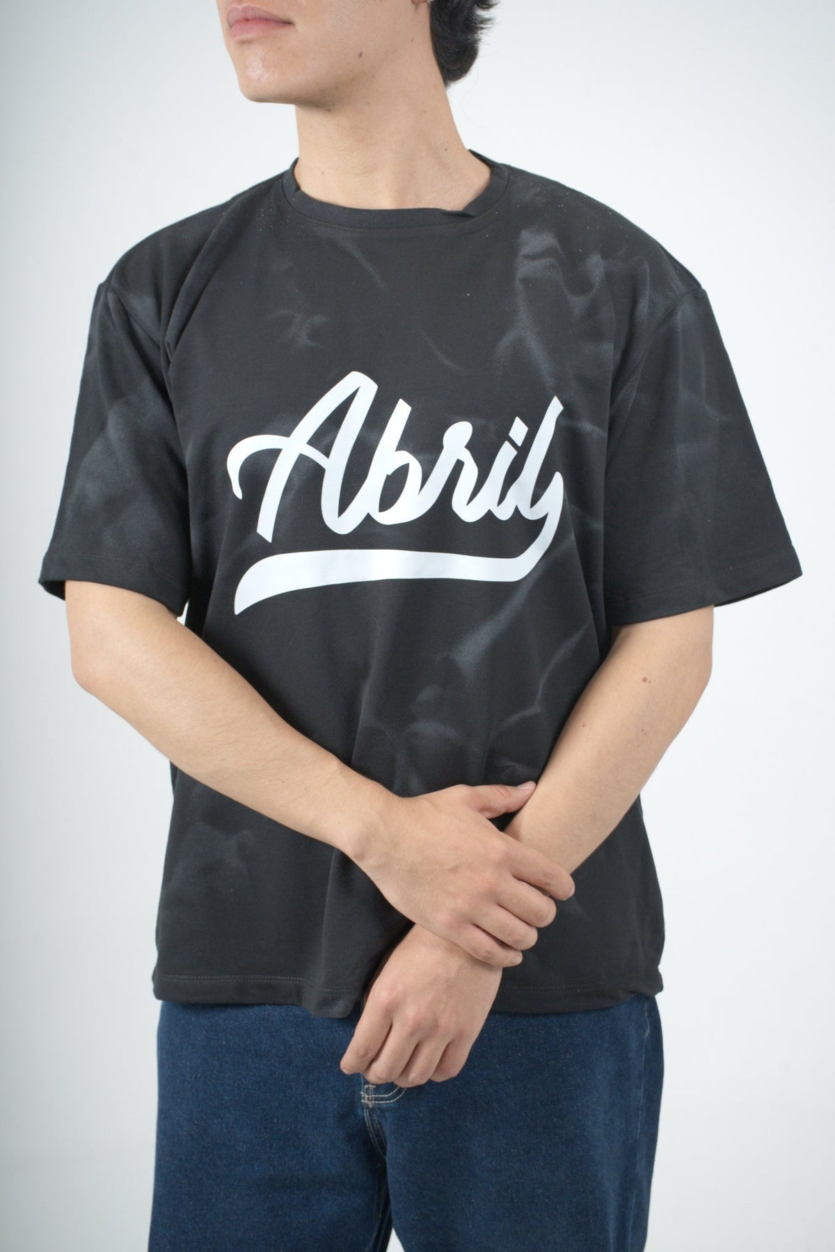 Camiseta café oversize serie Abril