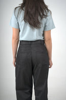 Pantalón negro ancho para mujer
