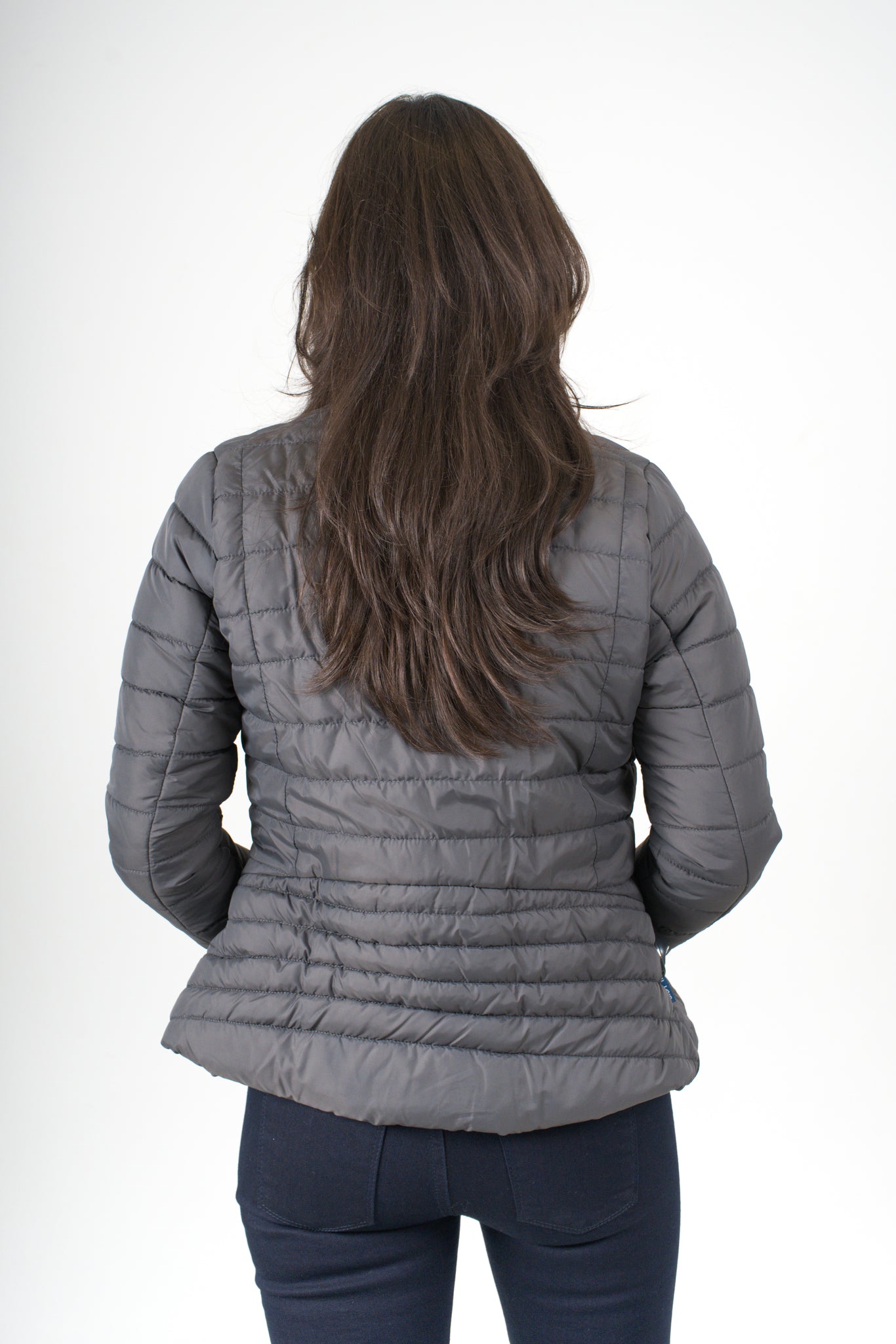 Chaqueta gris para mujer