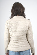 Chaqueta beige para mujer