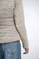 Chaqueta beige para mujer