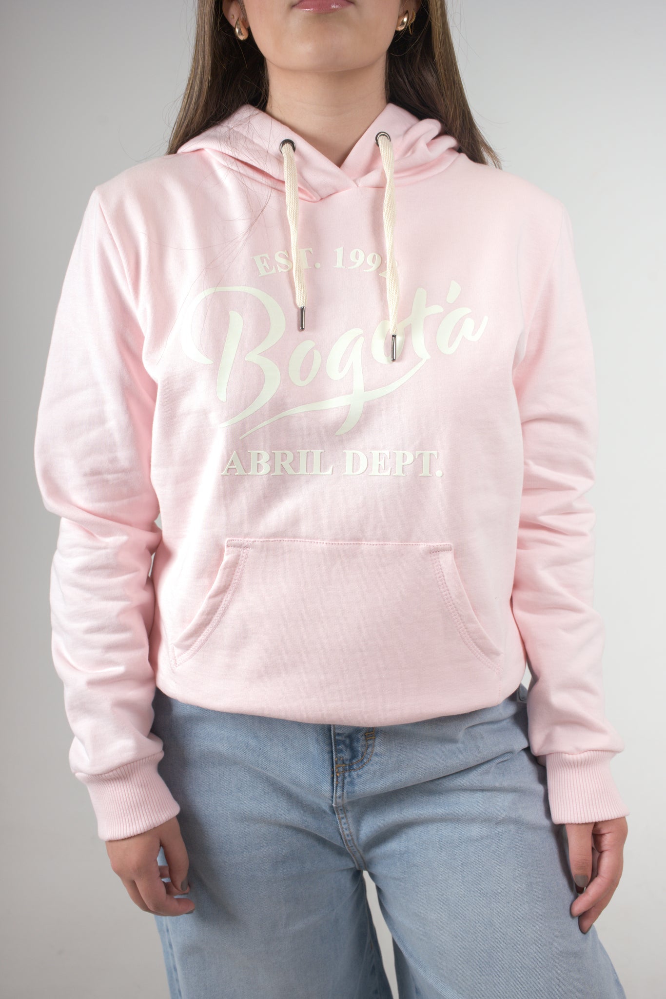 Buzo rosado serie Bogotá