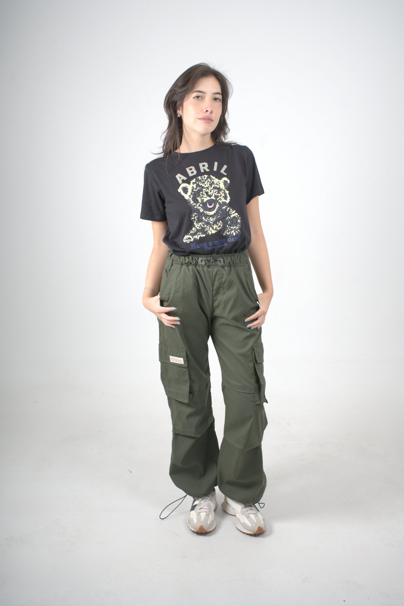 Camiseta negra edición Wild Tigre