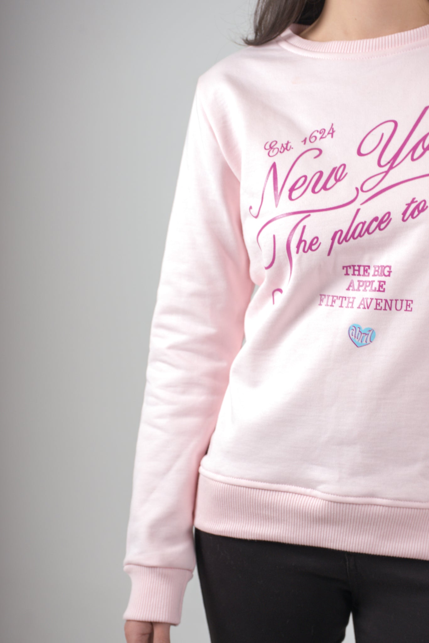 Buzo rosado colección New York