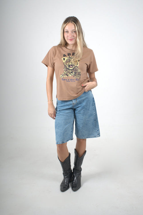 Camiseta café edición Wild Tigre