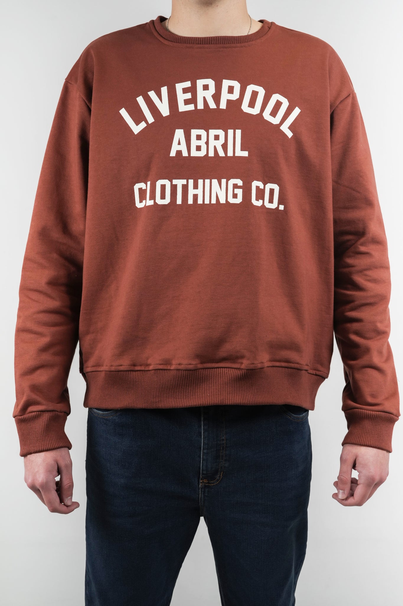 Buzo terracota para hombre