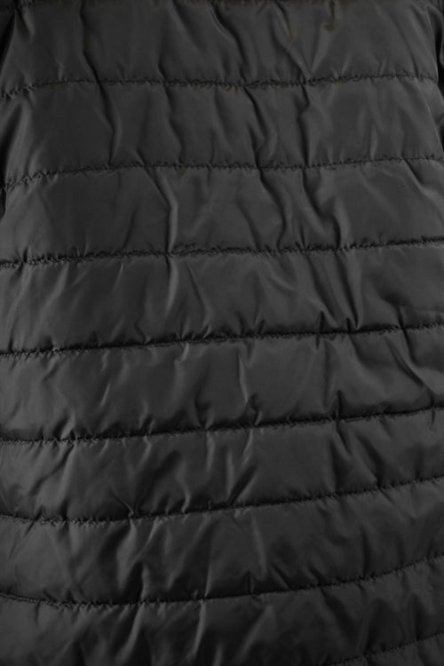 Chaqueta acolchada verde oscuro